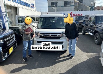 スペーシアご納車させていただきました